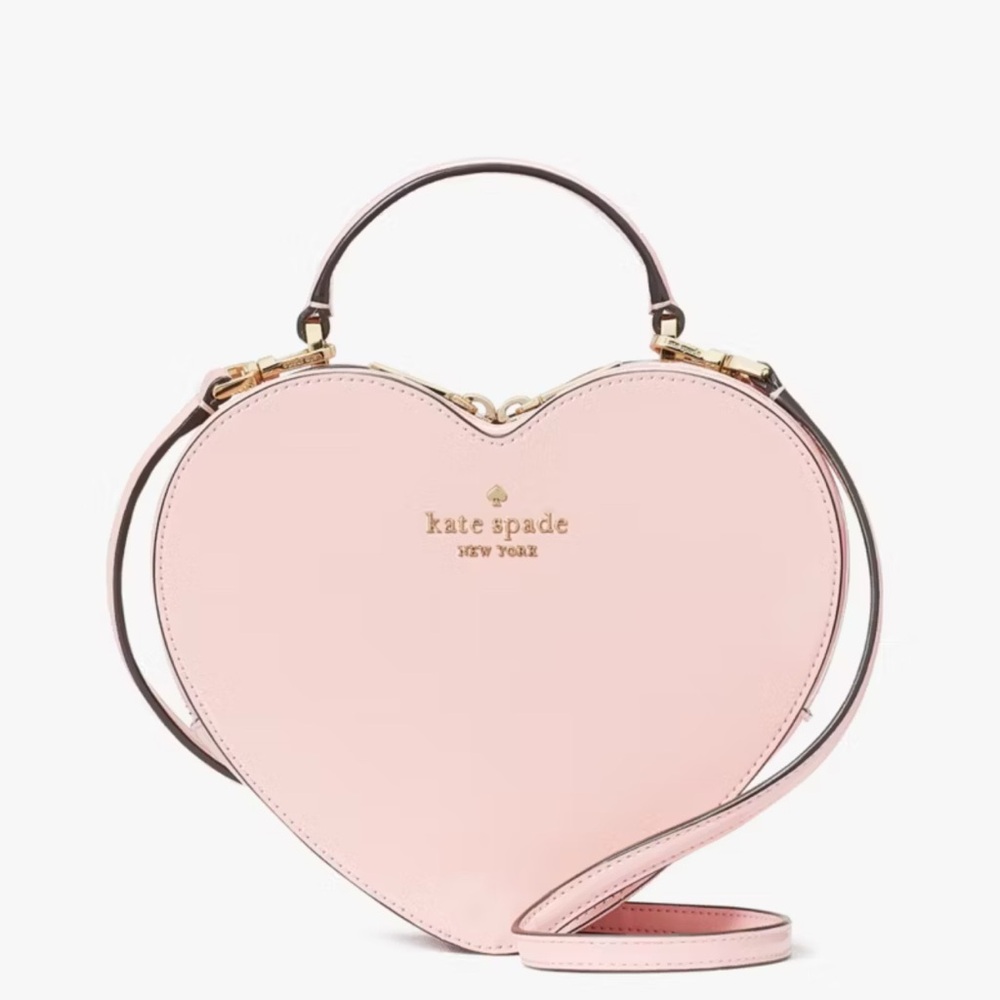 Kate Spade pink Heart Mini Bag